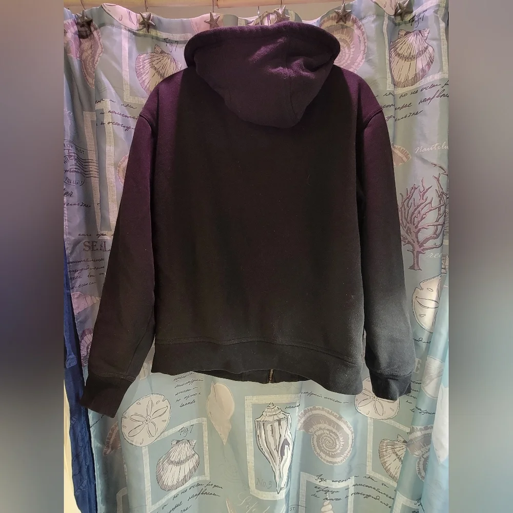 Moose Creek Black Hoodie with Cream Lining - Picture 4 of 8